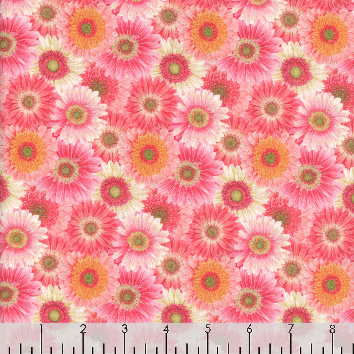 Henry Glass Fabrics Bloomscape Jane Shasky Pink Multi Packed